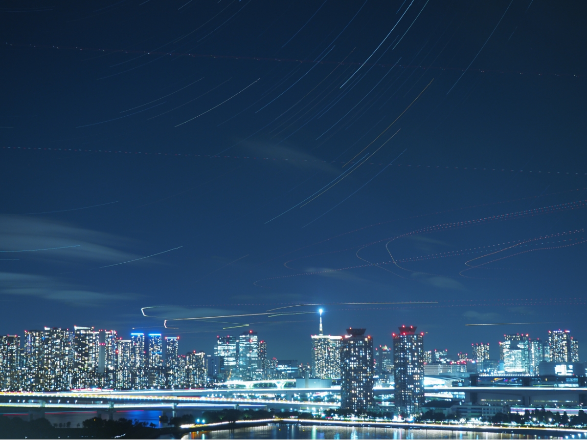 SCN·夜景光迹·光迹拍摄